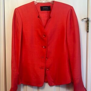 Dana Buchman Women's Orange-red Jacket